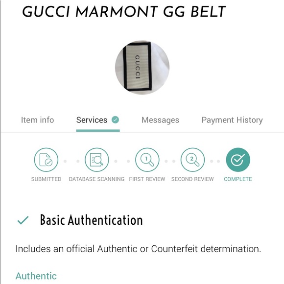 Gucci Marmont GG Belt - Picture 6 of 8
